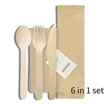 Set za pribor za jelo za jednokratnu upotrebu